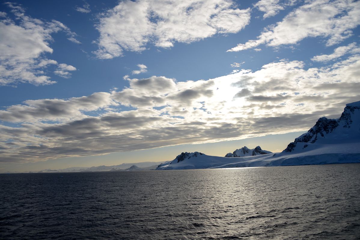 02A Mountains Near Cuverville Island From Quark Expeditions Antarctica Cruise Ship